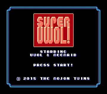 Super Uwol (World) (Aftermarket) (Homebrew) screen shot title